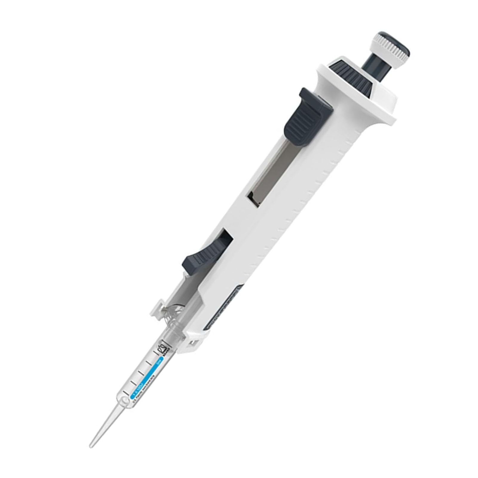 Dispensador Continuo De Laboratorio, Pipeta De Volumen Variable Ajustable, Pipeta De 5 Velocidades, con Punta De 1-5 Ml, Dispensación Continua 48 Veces, para Docencia O Investigación Científica
