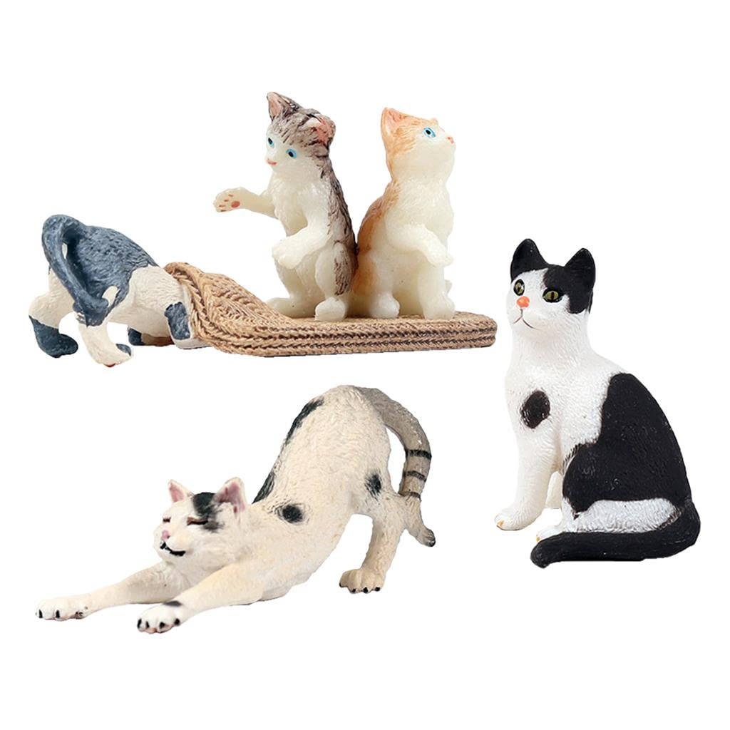 CALANDIS Collectible Animal Cat Figurines Miniatures Home Ornaments Decoration Toys (B0BGY38F5D) Amazon Price History, Amazon Price Tracker