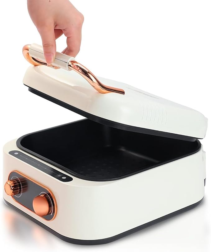 Olla Eléctrica Sin Humo 2.5L, Parrilla Portátil 1800W para 1-3 Personas miniatura 5