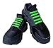 Kicks Kids Green- Tieless Elastic Silicone No Tie Shoelaces