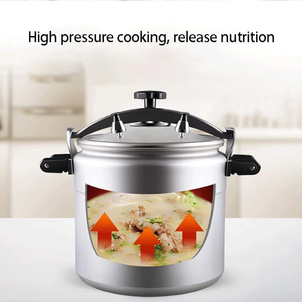 50L Aluminium Multi Pressure Cooker Large Explosion Proof Pressure Cooker，Home Hotel Cook Pressure Cooker Gas Dedicated Fast Cooking