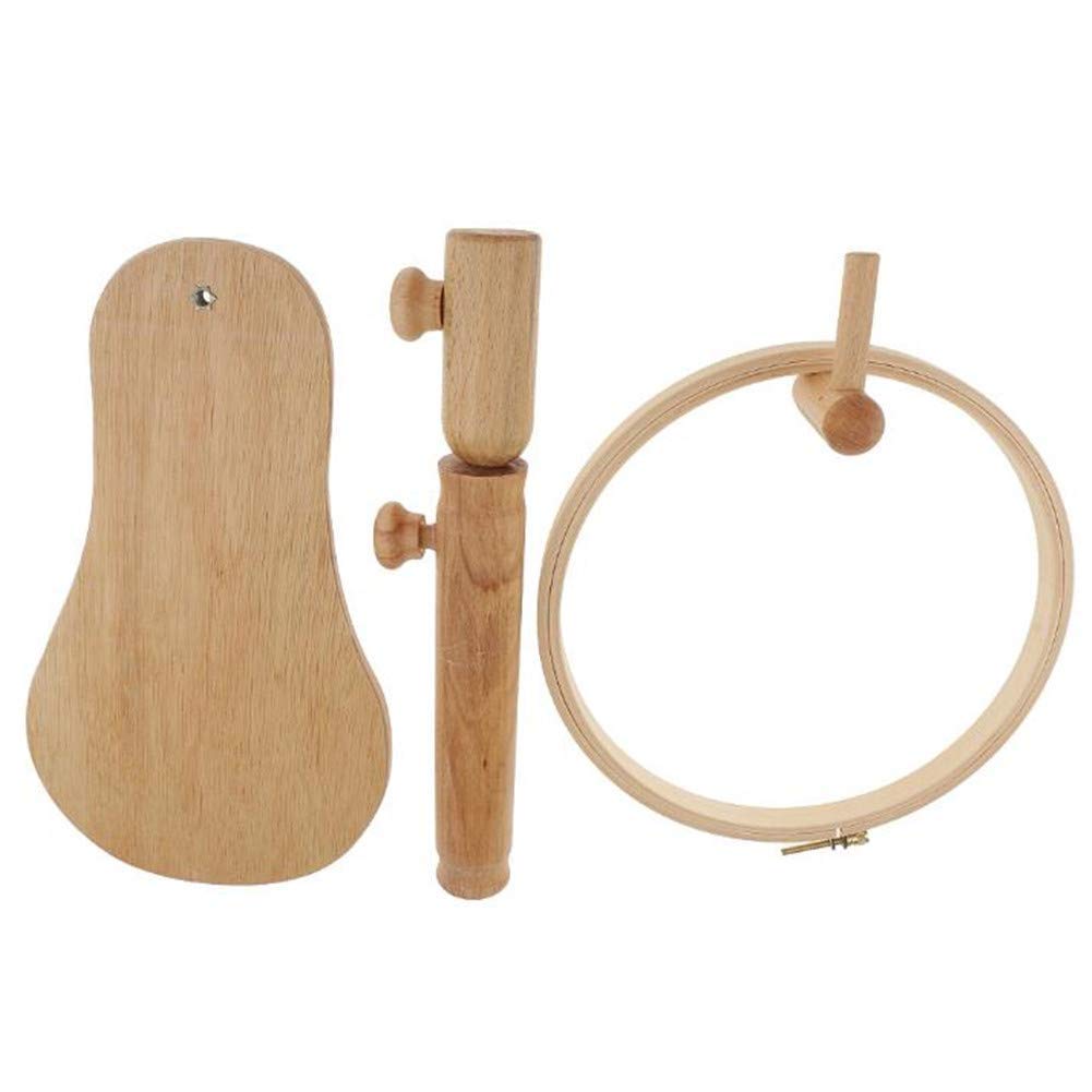 Cross Stitch Frame Stand, Adjustable Wooden Frame Embroidery Stand, Needlework Cross Stitch