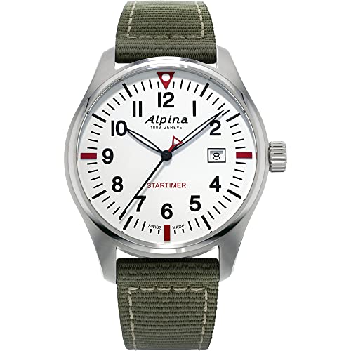 Alpina Men's Startimer Pilot 3-Hand Date Quartz, Sapphire Crystal, 42Mm #TOP2