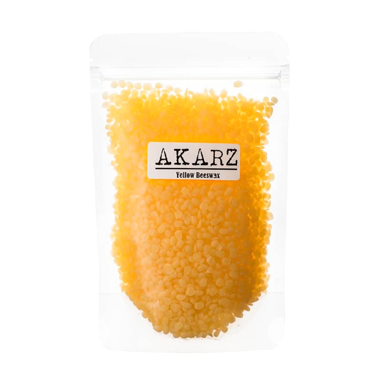 Cire d'abeille jaune AKARZ 1KG pure et naturelle pour cosmétiques
