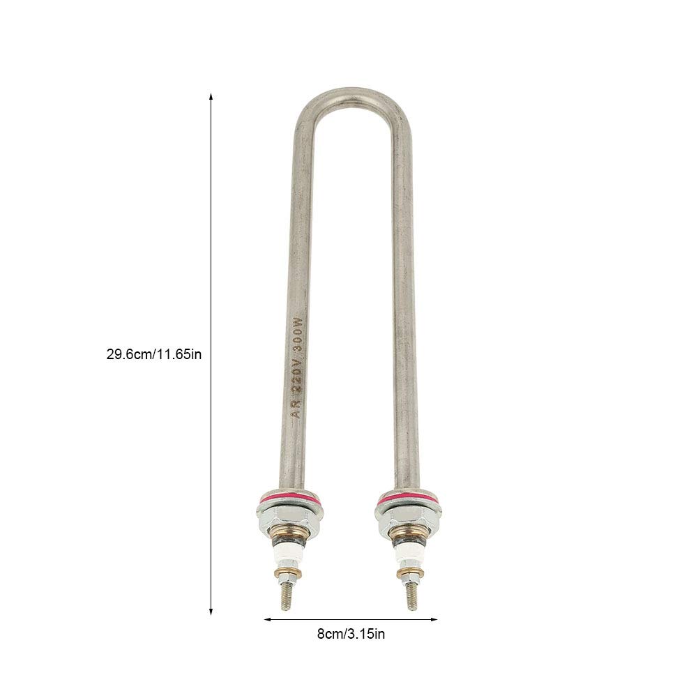 Generic Inkubator-Befeuchtungsrohr, 300 W, Effizienter Edelstahl-Luftbefeuchter für Brutmaschinenzubehör für Brütereiarbeiter