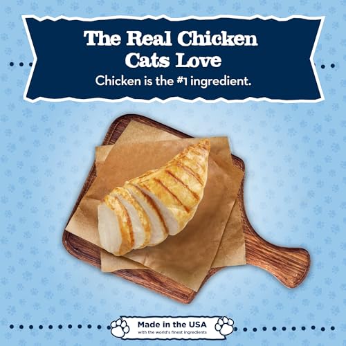 Image of Blue Buffalo Baby Blue Natural Kitten Dry Cat Food, Healthy Growth Formula with DHA, Chicken and Brown Rice Recipe, 2-lb Bag