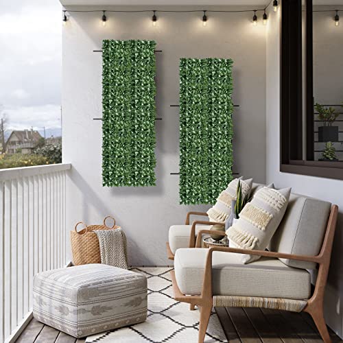 Autodeco XYYP004-PFSCREEN-99X39.5IN-1PCS Artificial Ivy Privacy Fence Screen 99X39.5In Faux Greenery Privacy Fence Backdrop Ivy Vine Leaf Hedges Fence thumb #8
