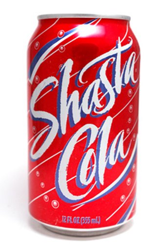 Shasta Soda Diet Cola, 12-Ounce Cans (Pack of 24)
