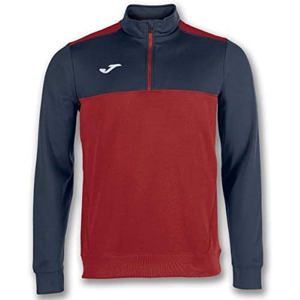 Joma- Sudadera para Hombre , 6XS - 3XL - Cálida y Transpirable, Evita entrada de Frío con Media Cremallera, Bajo y Puños en Rib - Winner — view 3