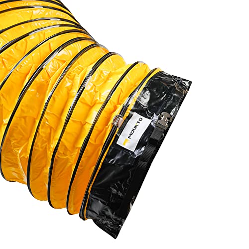 Image of MOUNTO 25FT PVC Flexible Duct Hosing for Exhaust Fan (24inch)