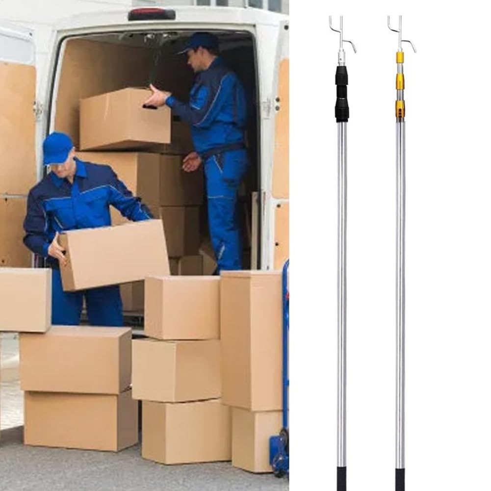Gancho de Carga 1,5 m para Caja de Camioneta Telescópico