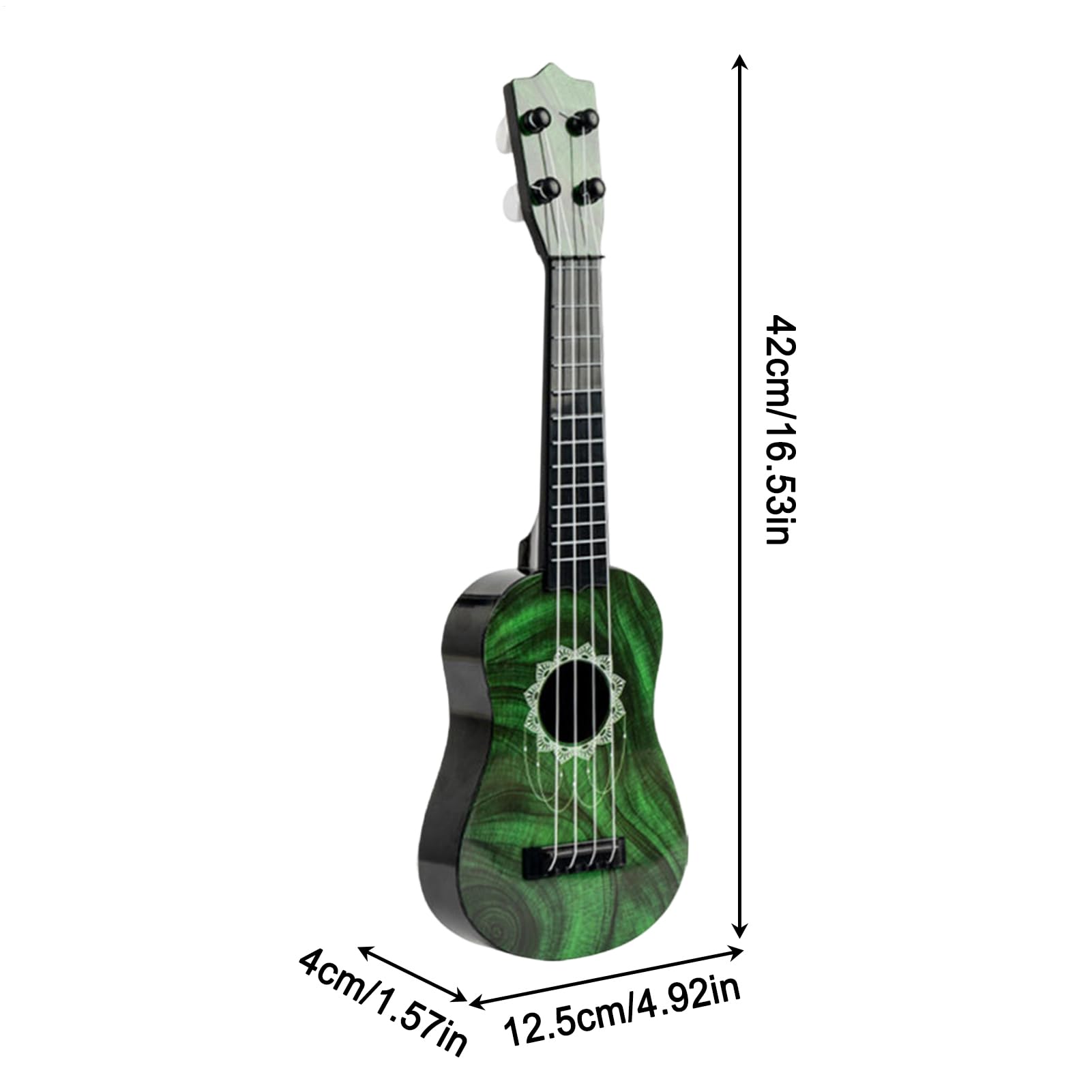 Ukulele para Principiantes,de 4 Cuerdas para Iniciación | Juguete Instrumento Educativo - para Estudiantes, hogar, Aula, Sala de Juegos, , Escuela, niños y niñas, — view 5