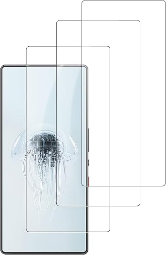 NOUKAJU Screen Protector for REDMAGIC 10 Pro/10S Pro/10 Pro Plus, HD Tempered Glass,Scratch Resistant,Tempered Glass Screen Protector for Red Magic 10 Pro[3pack]