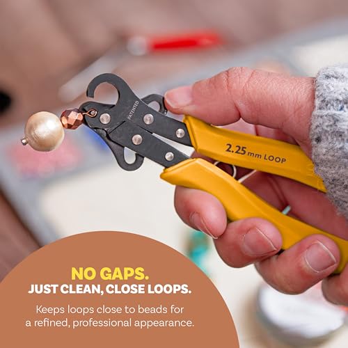 Image of The Beadsmith Original One Step Looper | Create and Trim Consistent 2.25 mm Loops for Jewelry Making, Use With 24-18g Craft Wire (Patented)