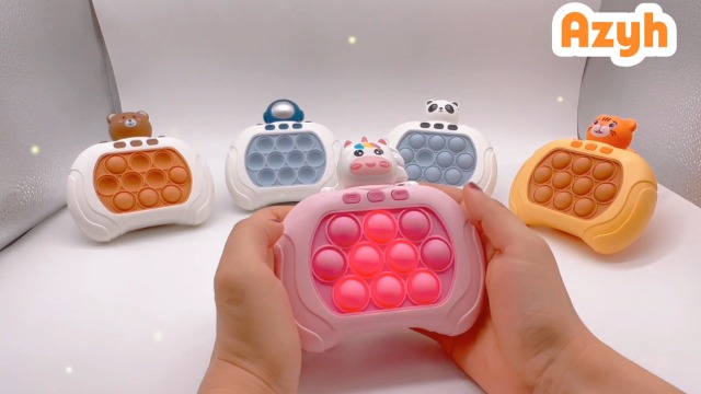 Xinrongda Quick Push Dance Game – Consola Electrónica Portátil Con 24 Canciones Y 3 Modos De Juego, Para Niños De 3 A 12 Años