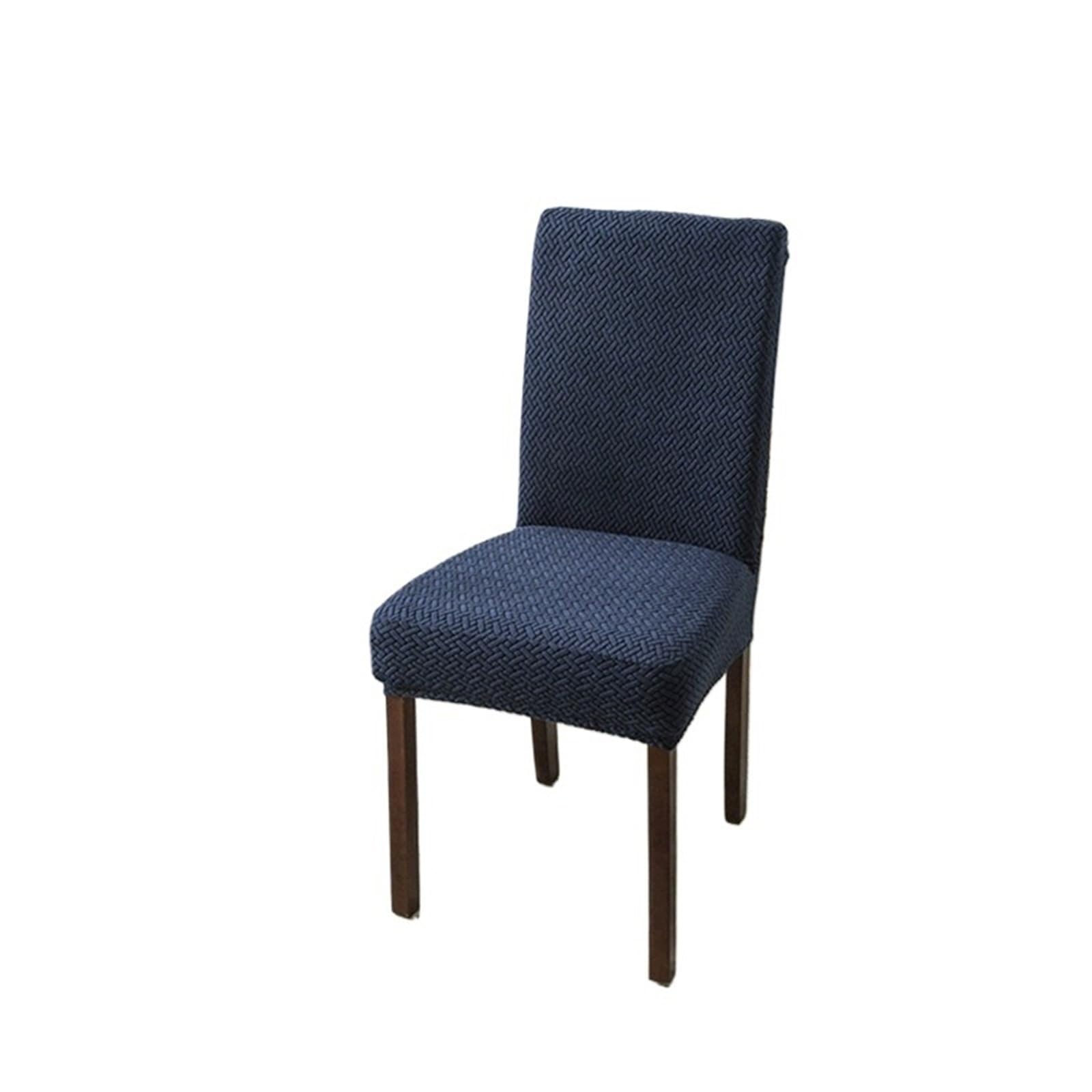 ECPGPMDLDT Chair Covers Stretch Kitchen Dining Room Chair Covers Removable Washable Dining for Conferences Family Dining Wedding Banquets(J,4pcs)