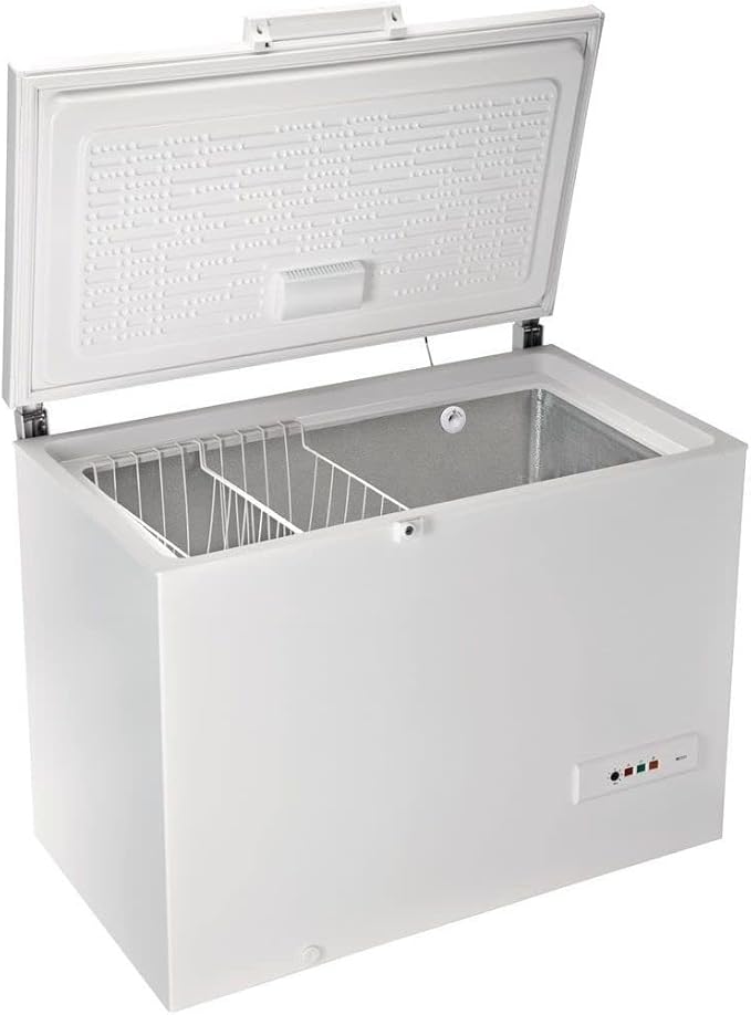 Amazon Hotpoint CS1A300HFA1 311 Litre Chest Freezer 70cm Deep Low Frost 118cm Wide White