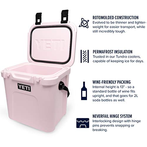 Yeti Roadie 24 Cooler, Ice Pink #TOP2