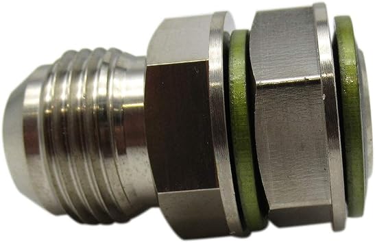 YL INC. New 10AN Turbo Oil Pan/Oil Return Drain Plug Adapter Bung Fitting no Weld
