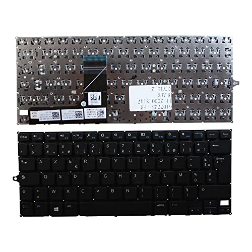 Clavier pour Ordinateur Portable Dell V144725AK1 Keyboards4Laptops Noir