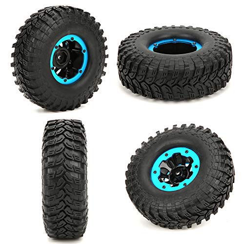 Pneu RC 1.9in 100mm gonflable pour chenille 1/10 - 4