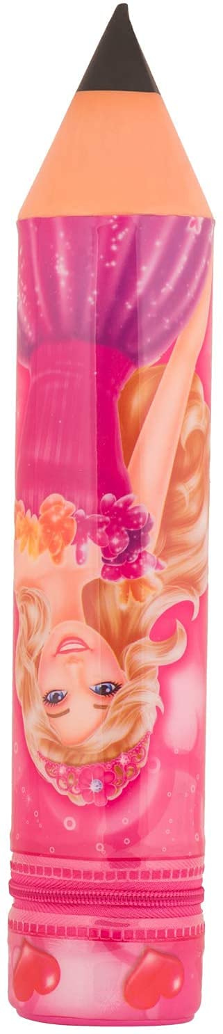 AK Store Fancy Pencil Shape Pencil Box for Kids Pen/Pencil Zipper Pouch Stationery Case for Boys & Girls, Birthday Party Gifts, 10 inch (Princess Doll Girl) (B09C4M4M4H) Amazon Price History, Amazon Price Tracker