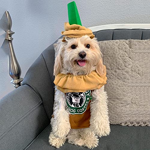 Disfraz Latte para Perros - Cafecito Iced Coffee miniatura 6