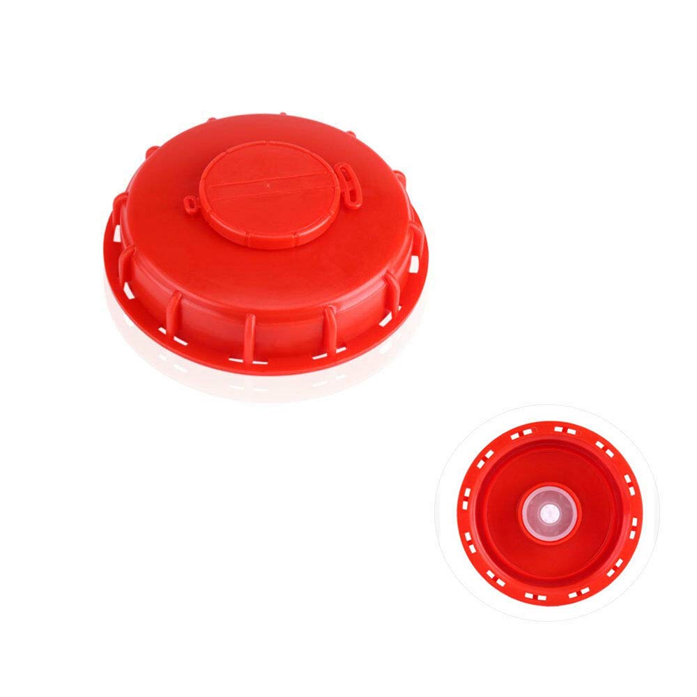 IBC Tank Lid Cover with Gasket - Water Liquid Storage Plastic Cap Adaptor for Chemical Medicine Food Storage