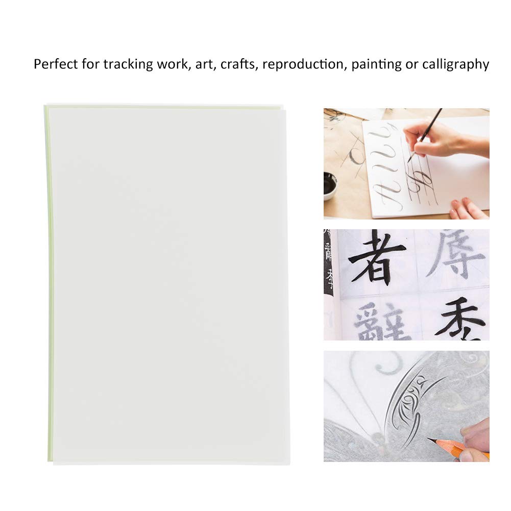 Papier Calque à Dessin – Blanc, Translucide – Pour Calque, Calligraphie, Peinture, Arts Graphiques – Lot De Feuilles
