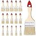 Produktbild MONZANA® Malerpinsel 15tlg Set 3 versch. Größen für Holzlasur Lacke Farbe Pinselset Lasurpinsel Lackierpinsel Malpinsel