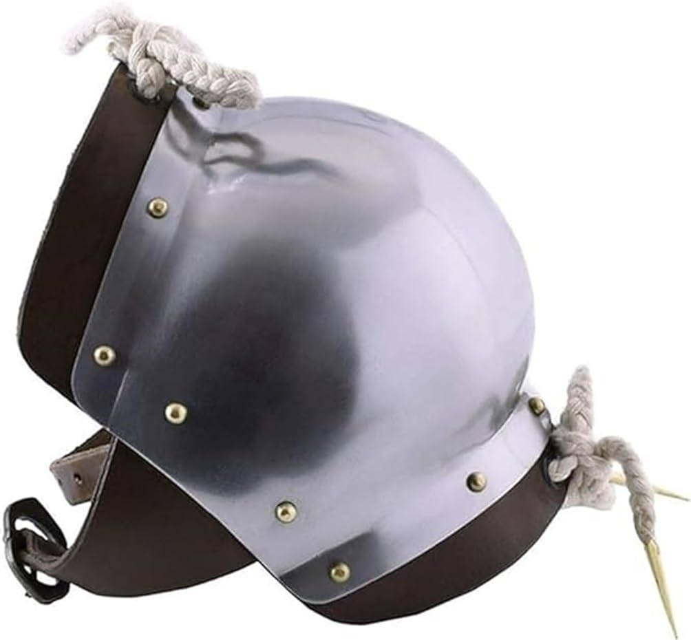 Mittelalterliche Knieschützer Paar Combat LARP Armour Silber