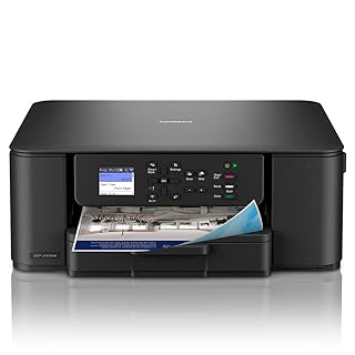 Brother DCP-J1313DW Imprimante Jet d'encre Multifonction 3-en-1 (Impression, Copie, Scan) compacte sans Fil Eligible au Forfait EcoPro