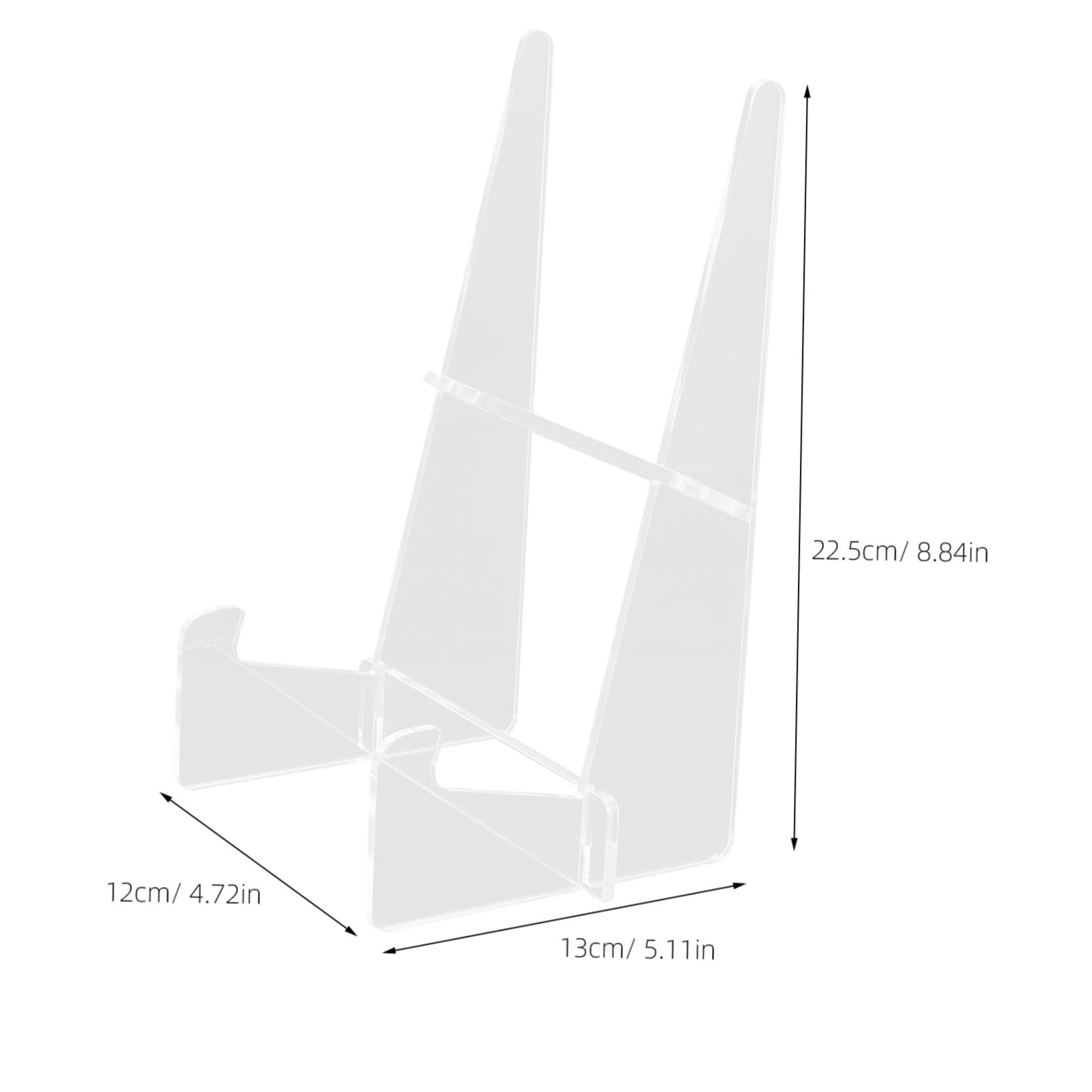 ARTIBETTER Acrylic Recipe Holder Book Stand Desk Display Easel for Tablets Cookbooks