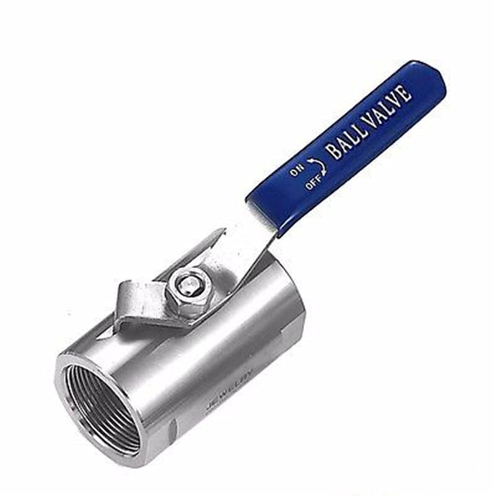 Vanne DN20 3/4 pouce femelle inox pour stopper les fuites d'eau et sécuriser l'air comprimé