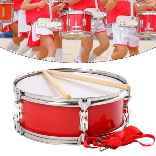 Tambor Snare 13 pulgadas con baquetas y correa miniatura 5