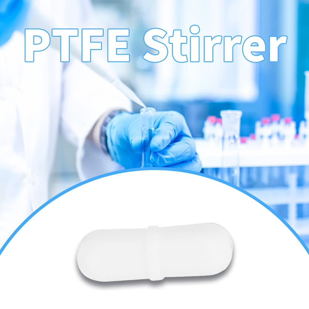 Agitatori Magnetici In PTFE - 8 Pezzi Per Laboratorio, Mixer Bar Con Magnet - Foto 2