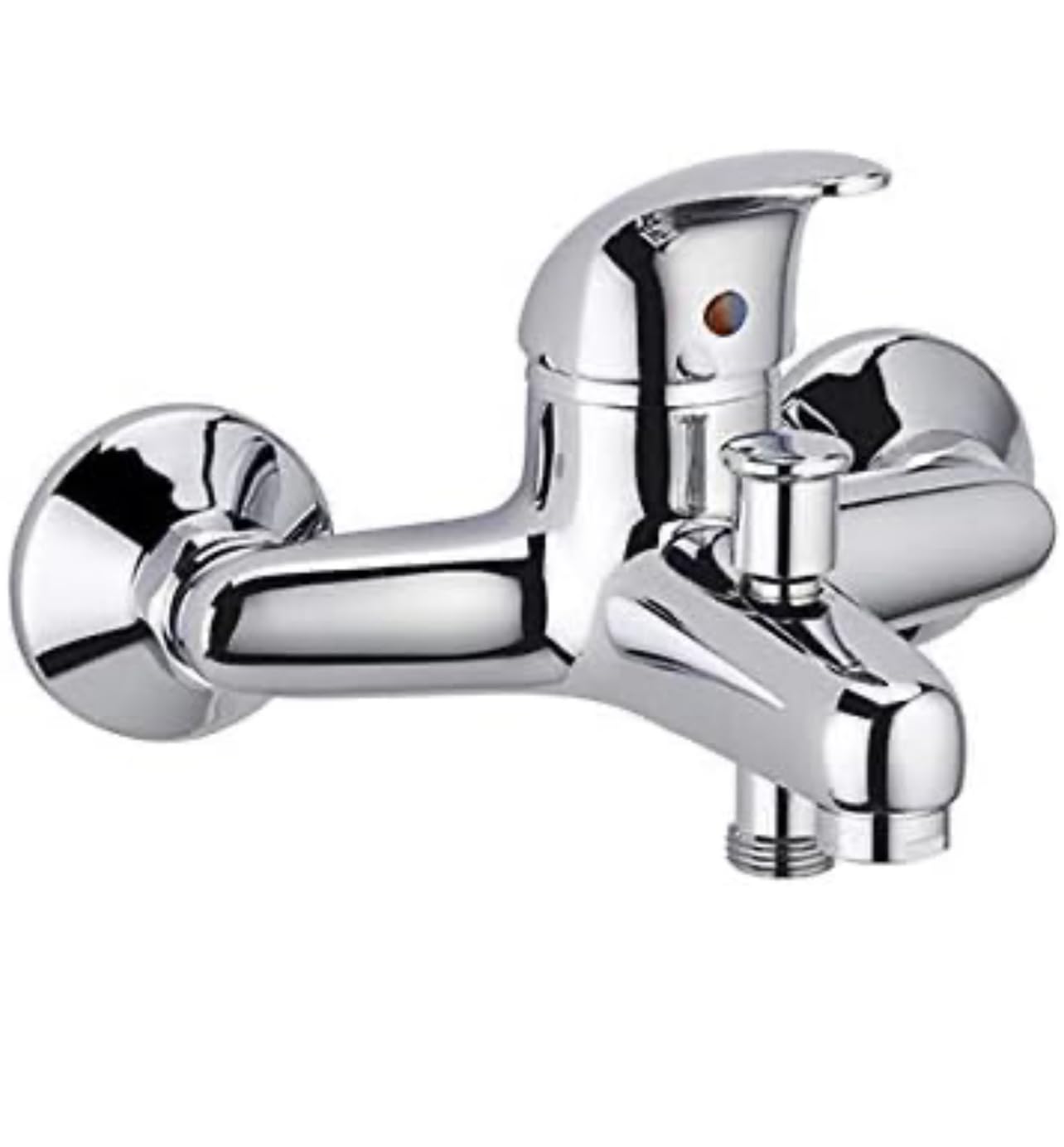 Bdit ACCESORI Rubinetto per vasca da bagno Rubinetto a parete Rubinetto Miscelatore per vasca da bagno cromato