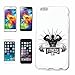 Reifen-Markt Hard Cover - Funda para teléfono móvil Compatible con Apple iPhone 5 / 5S Gimnasio de Fitness Bodybuilding Gym Peso DE FORMACIÓN Gym Muskelaufbau SUPL
