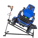 Lawn Mower Lift Jack -Lifting Platform 882 Lbs Capacity for Garden Tractors and Lawn Mowers with Man