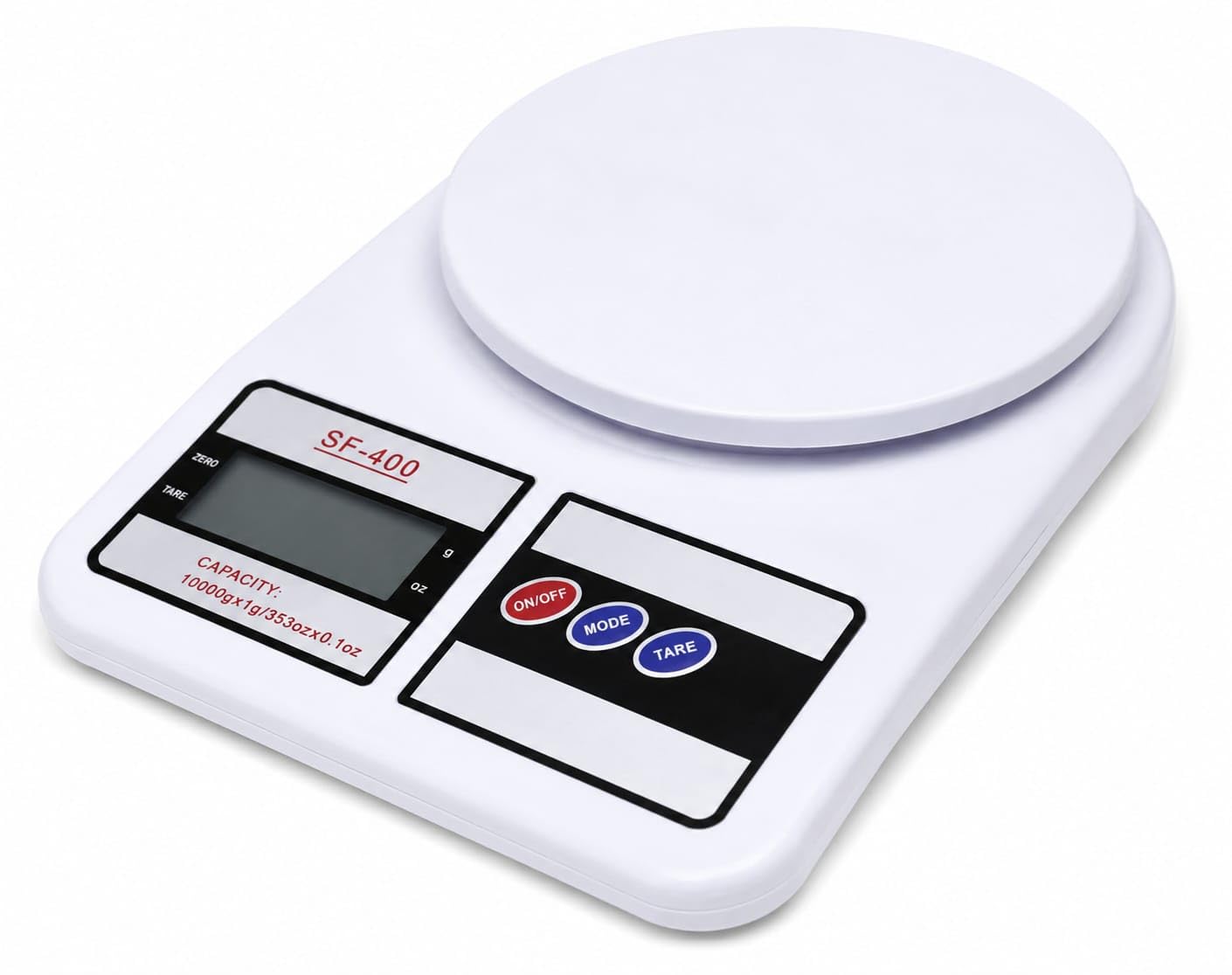 Electronic Kitchen Scale SF-400, White, 10kg | Electronic Kitchen Scale SF-400 10kg White For daily use in life-picture-16