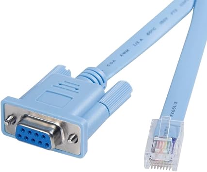 Console Cable RJ-45 DB-9 Serial Cable Cisco Compatible Cable RJ45-DB9