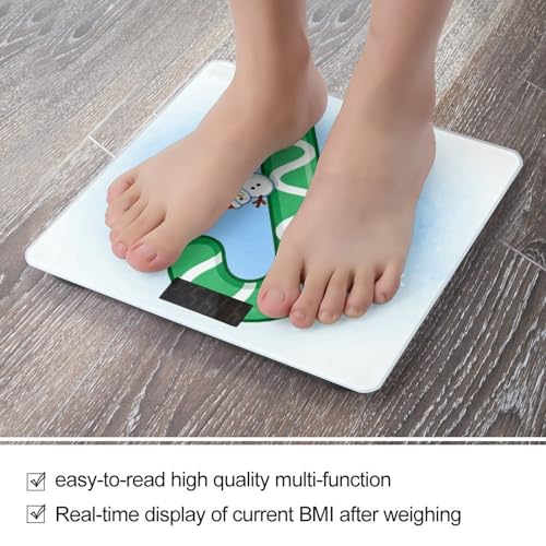 Báscula Digital de Baño BTCOWZRV con Pantalla LCD miniatura 5
