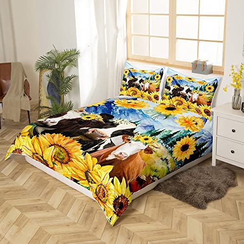 Housse de couette super king fleurs et faune sauvage - 4