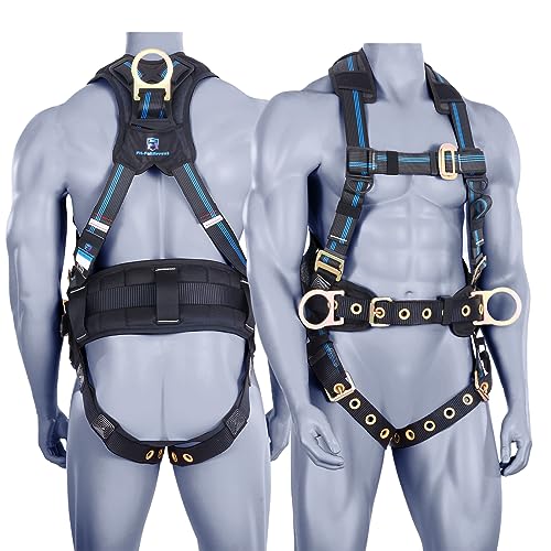 FHFallArrest Fall Protection 5pt Full-Body Safety Harness