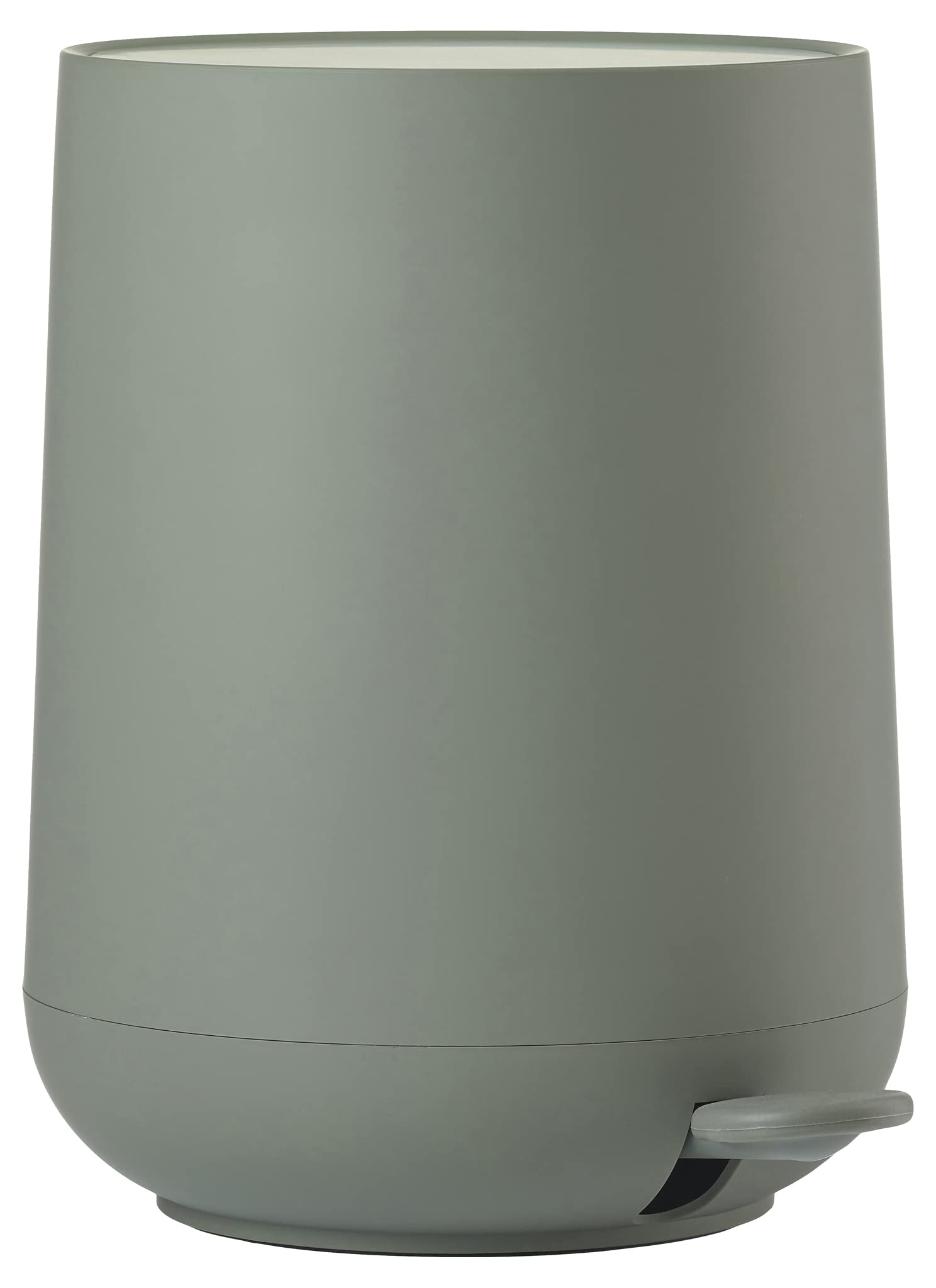 Zone Denmark Olive Green Nova Bathroom Bin, Cosmetic Bin, Bathroom Waste Bin, Diameter 23 Cm, Height 29 Cm, Capacity 5 Litres, (Green)