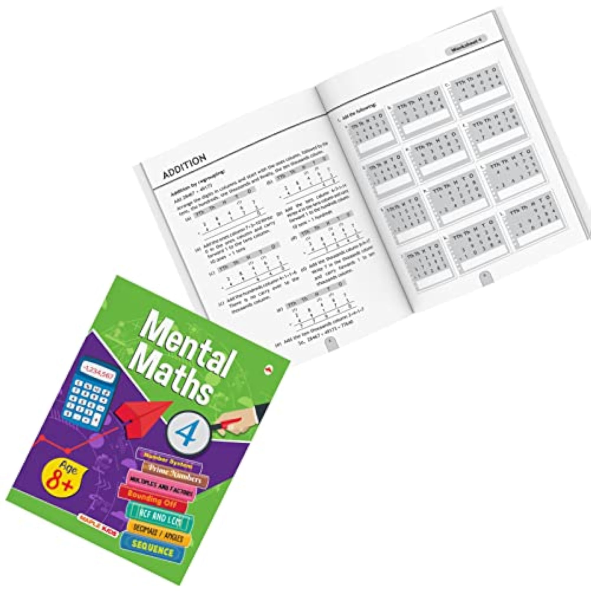 Mental Maths Mathematics Activity Book for Class 4+