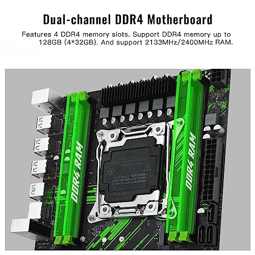 Shangzhaoyuan X99 PR9 LGA 2011-3 Server-Mainboard für Intel Prozessoren