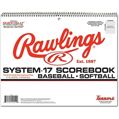 Rawlings System 17 Baseball/Softball Scorebook Cover