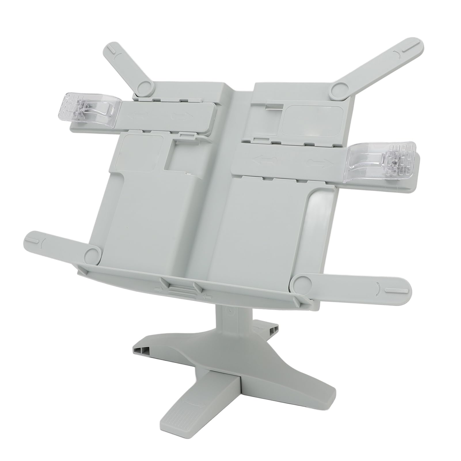 Book Stand for Reading, Adjustable Reading Rest Book Holder Foldable Cookbook Stand Recipe Book Holder for Recipes Textbooks Tablet Music Books (Matcha Green)