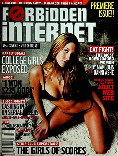 Forbidden Internet Men's Magazine Cindy Margolis vs. Danni Ashe Summer 2001